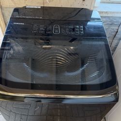 🎅🏻THE WASHER IS IN EXCELLENT RUNNING CONDITION❤️IT IS TOP OF THE LINE BLACK LAQUOR SAMSUNG GIGANIC WASH MACHINE🎊🇺🇸IT DOES WASH KING SIZE COMFORTE