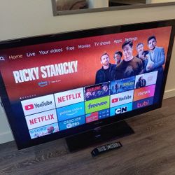 Samsung 55" Smart TV with 4K Fire TV + 120hz Motion Rate 4ms Response! (Gaming/Sports) + LED + Remotes + Stand (MSRP $3000)