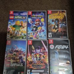 Barely Used Nintendo Switch Games Any Game 10$ Or Take All For 45$