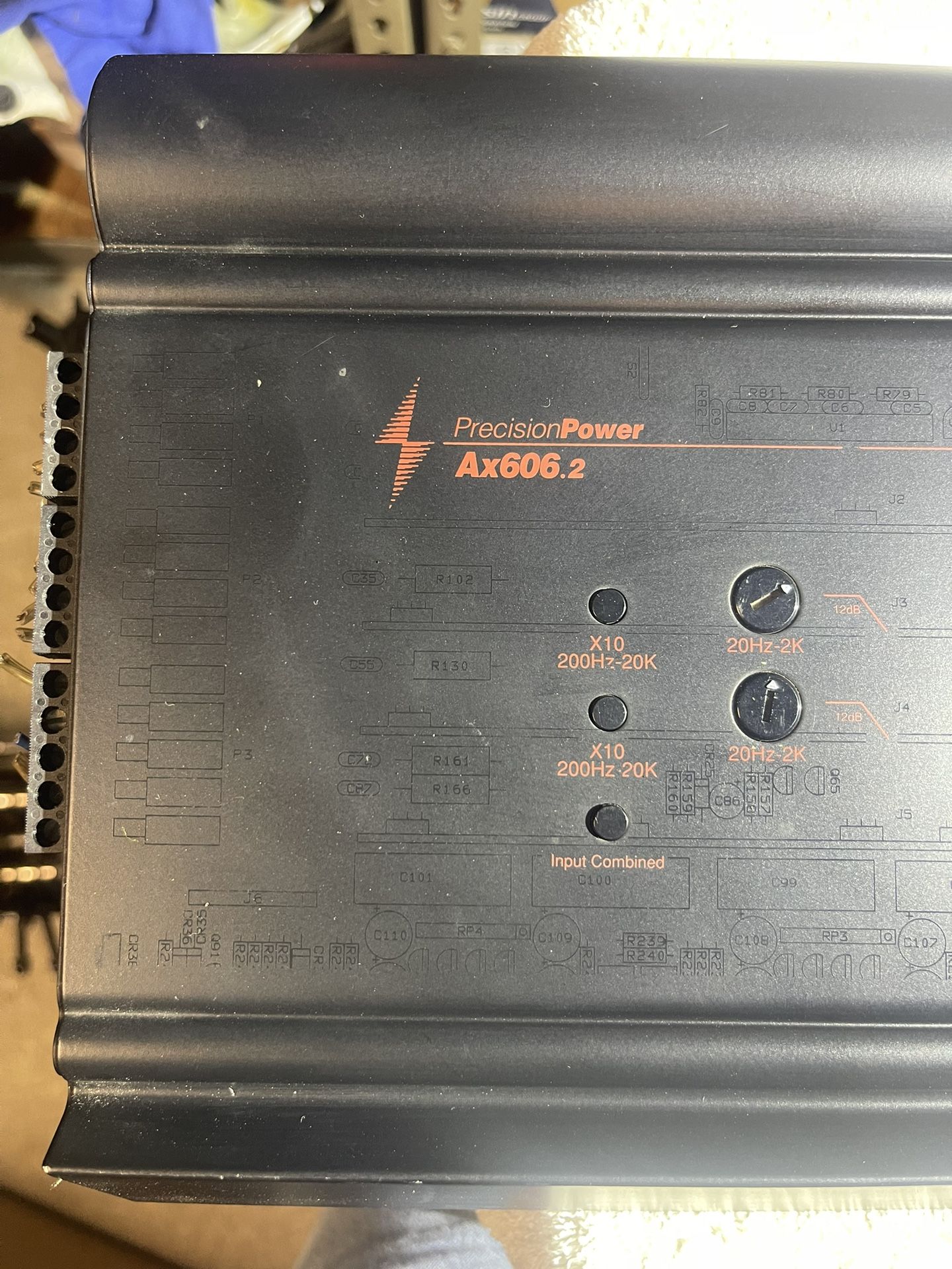 precision power ppi amp art series black ax606.2 for Sale in Brea