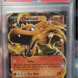 Charizard Xy 11/106 Psa 9