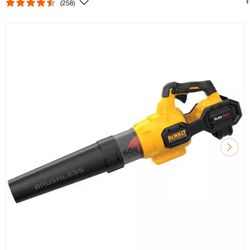 DEWALT FLEXVOLT 60V MAX 125 MPH 600 CFM Dewalt Brushless Cordless Battery Powered Blower (Tool Only)