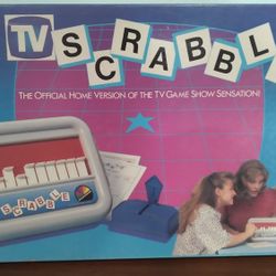 TV Scrabble Board Game