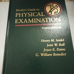 Mosby's Guide to Physical Examination 
(3rd Edition) 