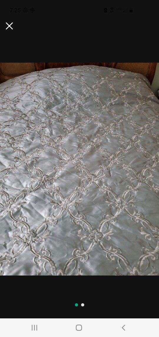 Bedspread Queen Polyester  Machine Wash Bed Spread Quilt Blanket