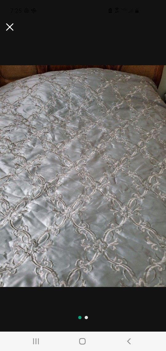 Bedspread Queen Polyester Machine Wash Bed Spread Quilt Blanket