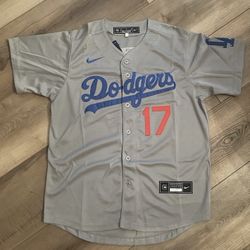 Dodgers Grey Ohtani Jersey (small To 3XL