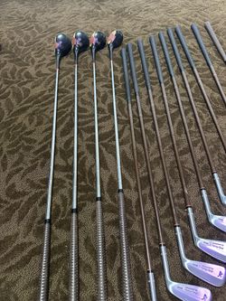(Full Set) Vintage Billy Burke Golf Clubs