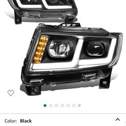 2012 Jeep Grand Cherokee Headlights 