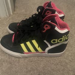 Women’s Adidas High Tops Multi Colored Size 6 