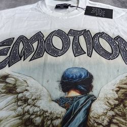 White Mixed Emotions Tee Medium