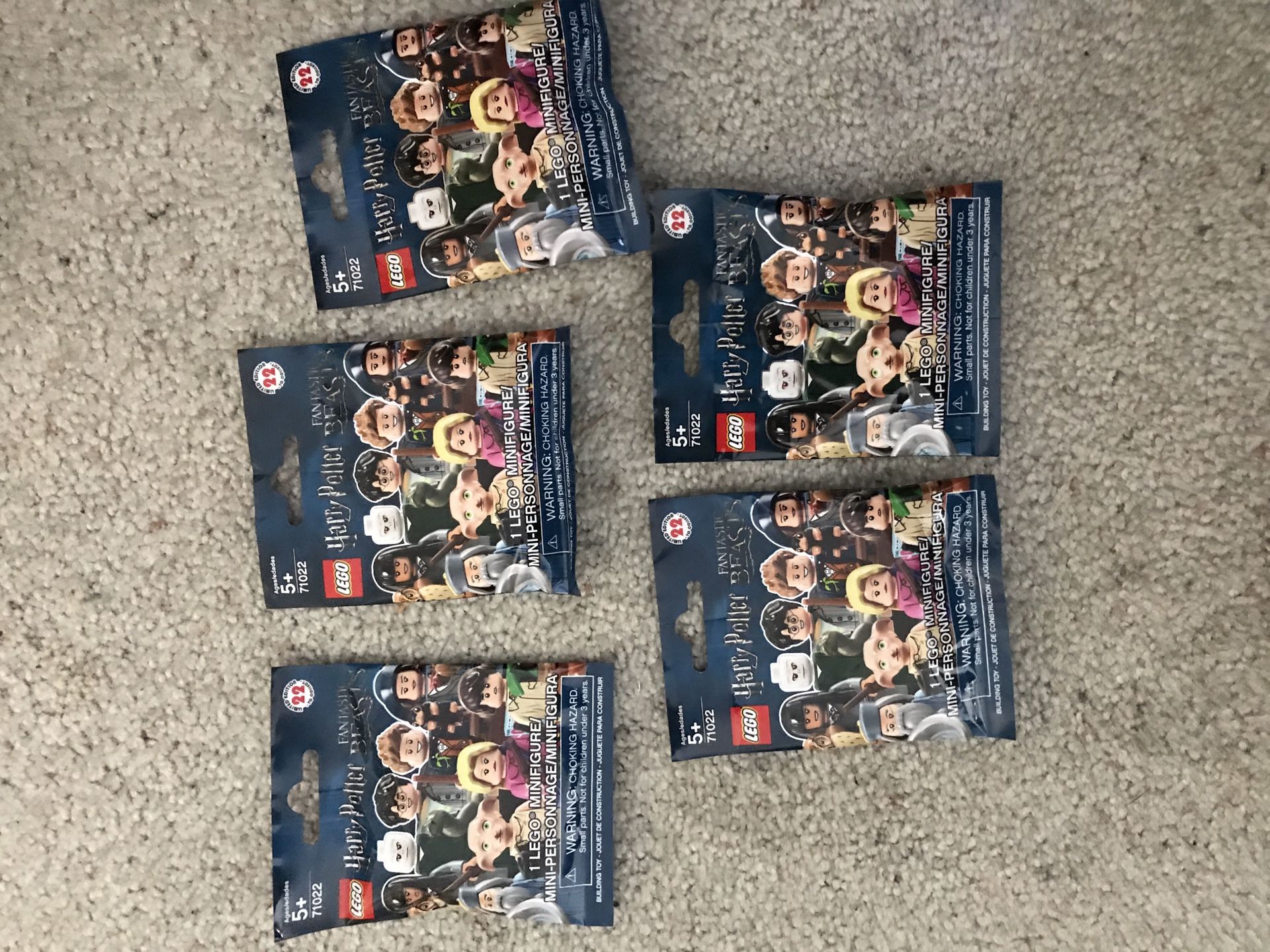 Lego minifigures mystery packs Harry Potter fantastic beasts stocking stuffers