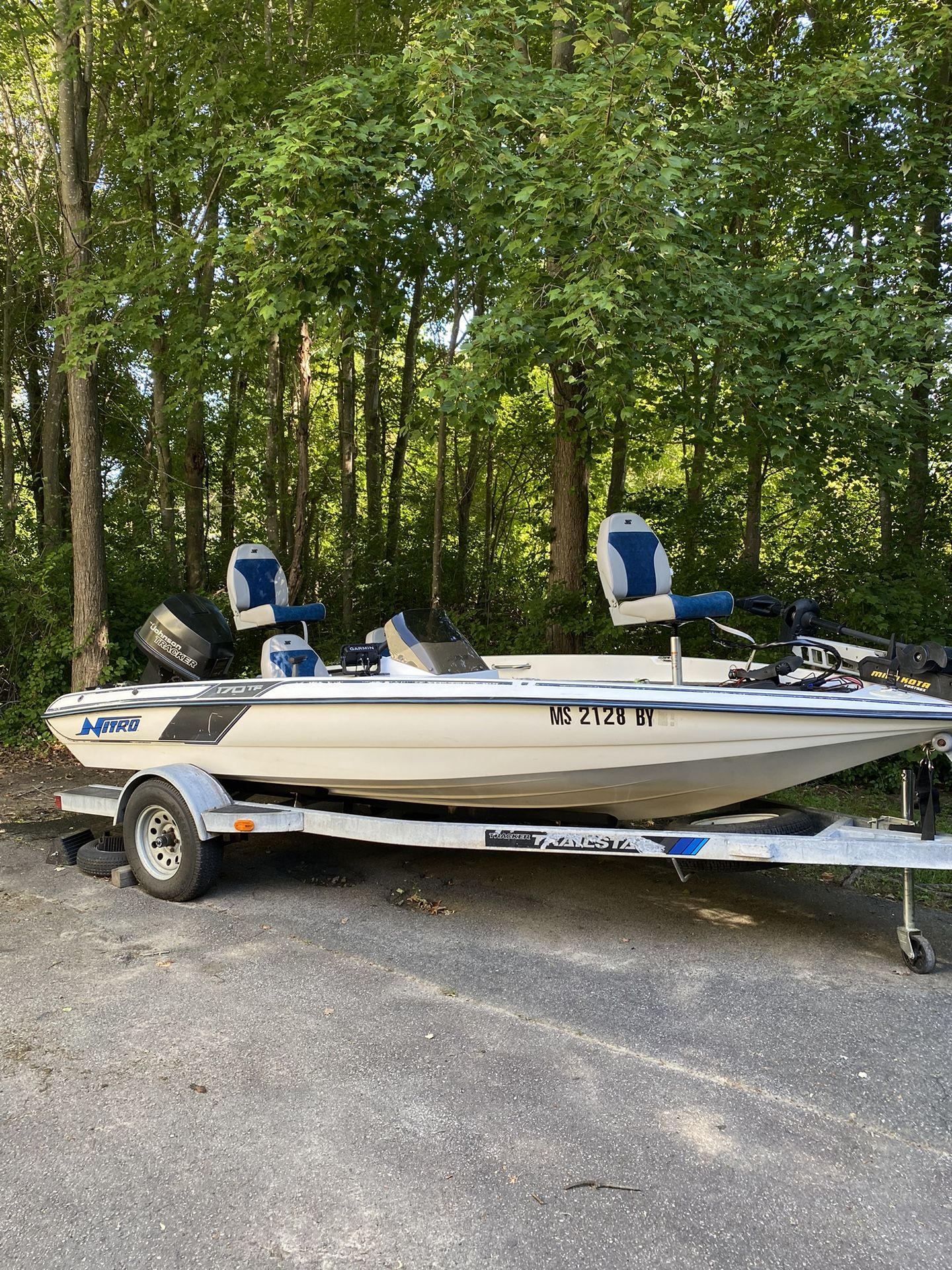 1991 Nitro 170tf Bass Boat