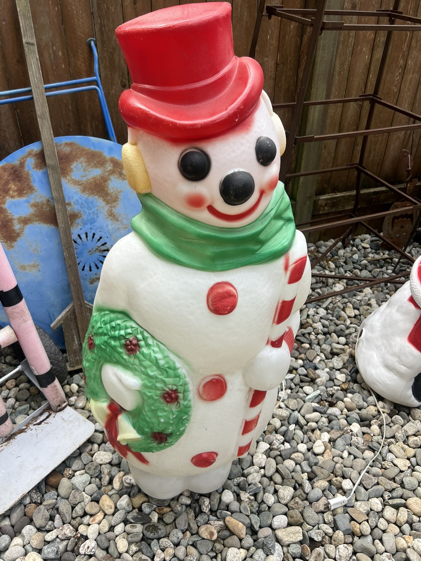 Large Snowman Blow Mold