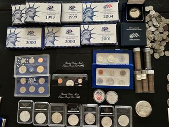 Misc coin collection with Silver