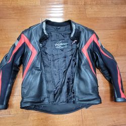 AGV Leather Motorcycle Jacket