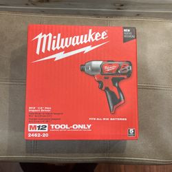 Milwaukee M12 1/4 Impact