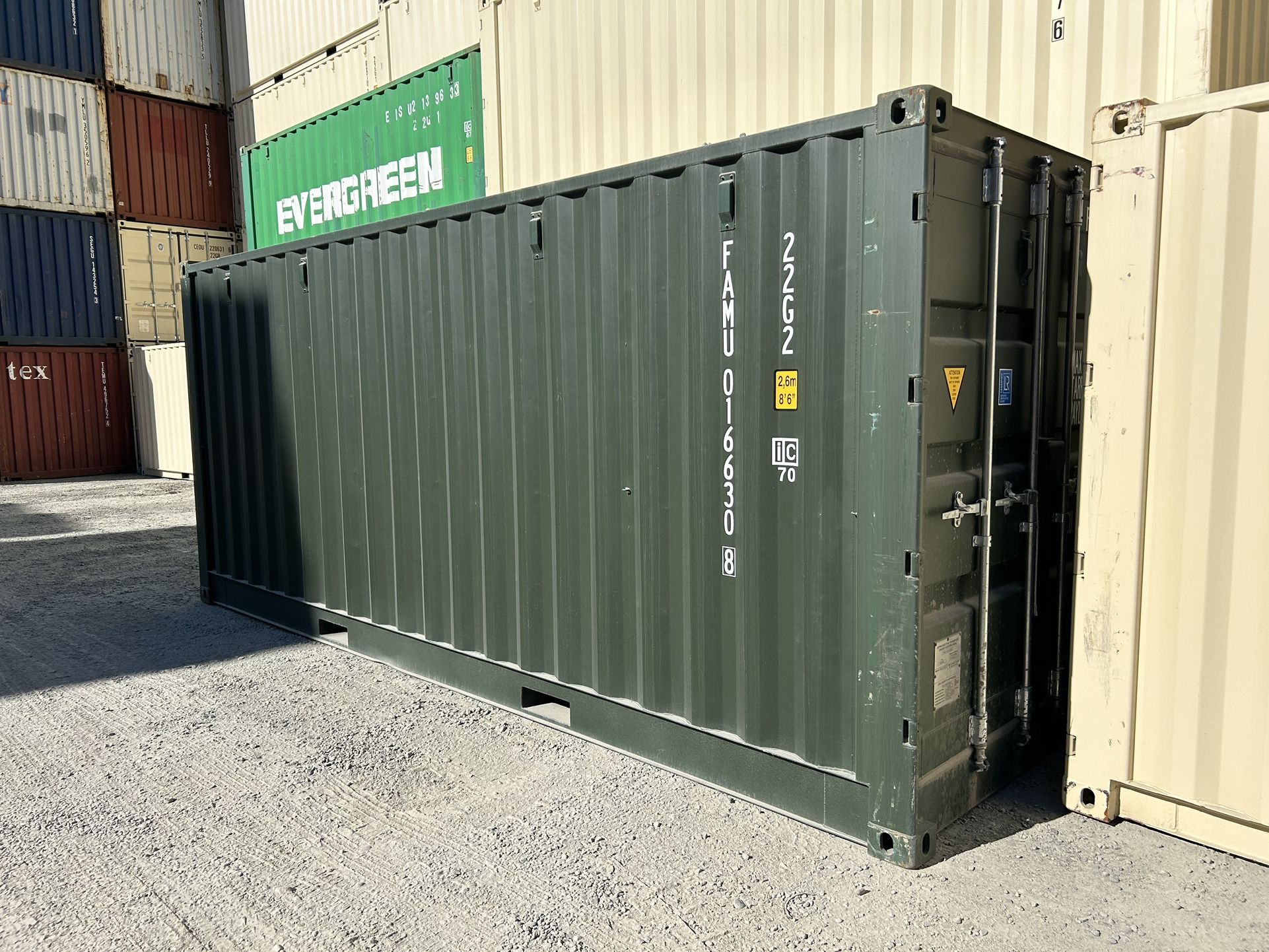 20 FOOTER SINGLE HANDLE CONTAINER