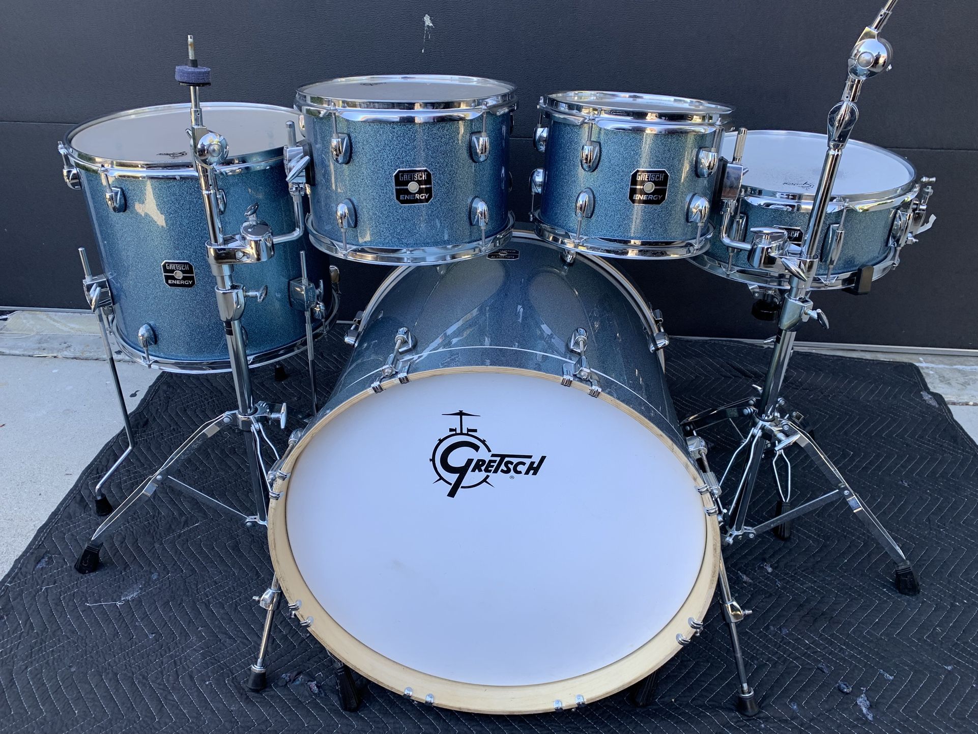 💥 Gretsch Energy Series 5pc Drum Set 22-16-12-10-14”