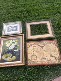 Assorted Vintage Wall Decor