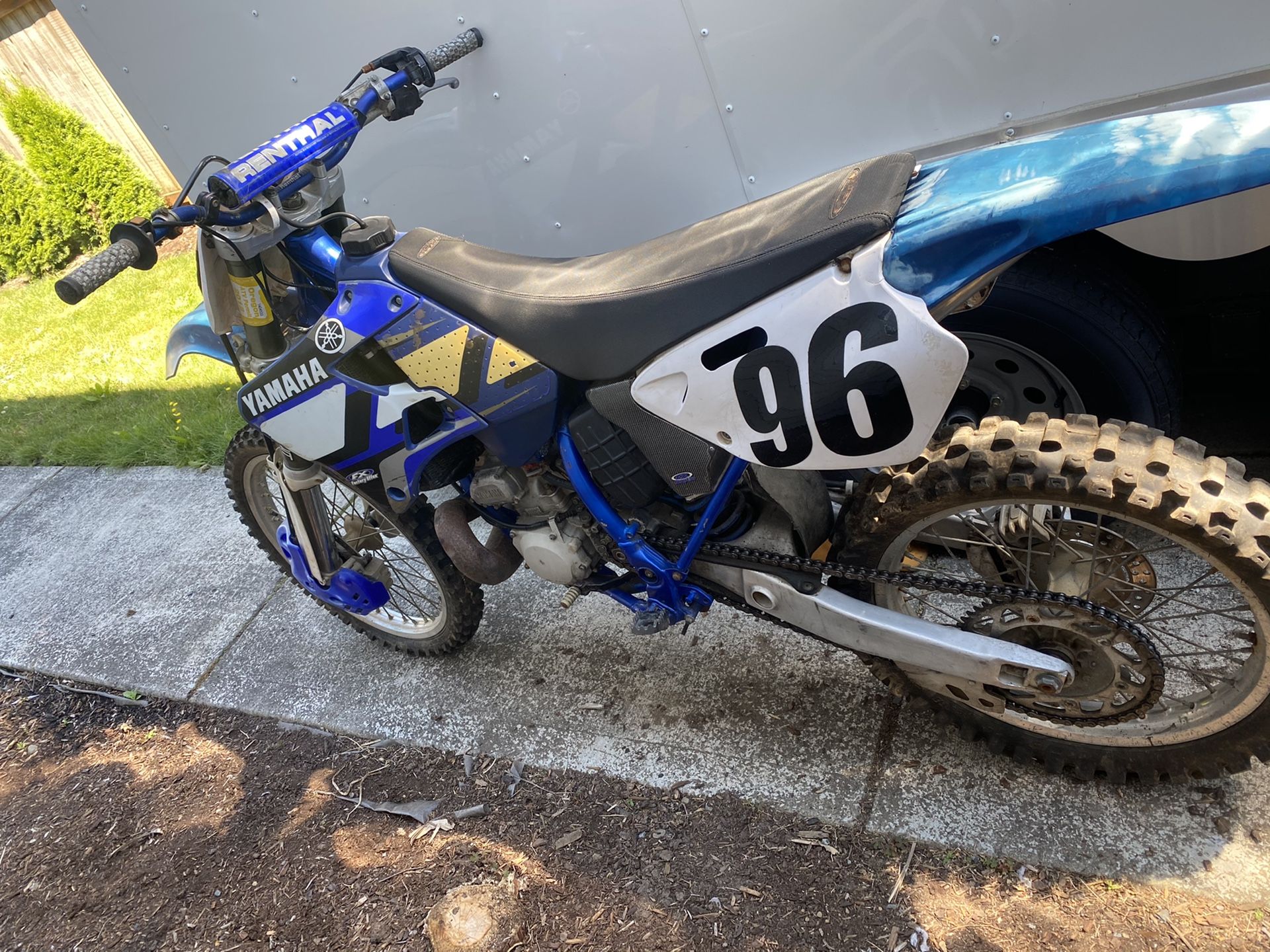 1996 Yamaha YZ250 SEIZED