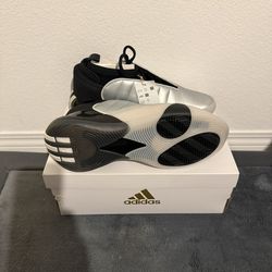 Adidas Harden Vol 7 Men's Basketball Size 9 Silver/Black