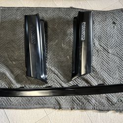 Early Model BMW E30 Rear Bumper Ends & Upper Molding 
