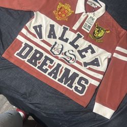 VALE FOREVER DREAMS RUGBY L/S RED