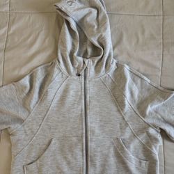 lululemon scuba waffle knit heather grey 