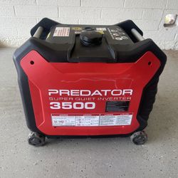 PREDATOR 3500 Watt SUPER QUIET Inverter Generator