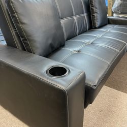 ❄️☃️FUTON SOFA BED WITH CUP HOLDER❄️☃️