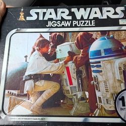 Three Star Wars Puzzles From  1977