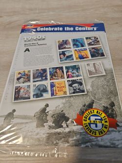 Celebrate the century 1940's stamp collection 5 of 10