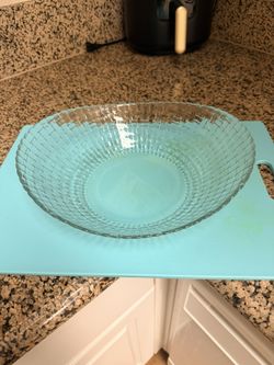 Glass Serving Bowl 
