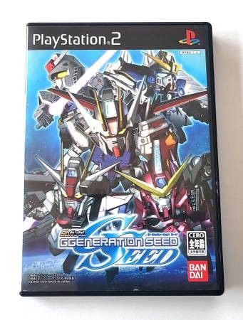 SD Gundam G Generation Seed Complete In Box CIB Playstation 2 Japan