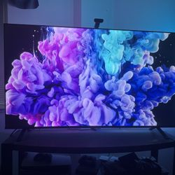 65” LED 4K UHD TV + Govee Backlights/Dual Camera