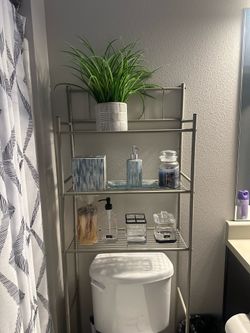 Restroom rack
