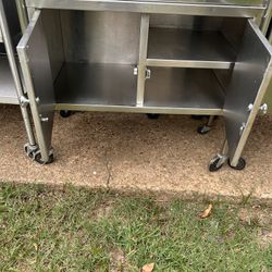 Stainless Multifunction Carts