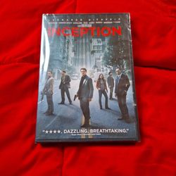 Inception Dvd, Unopened 