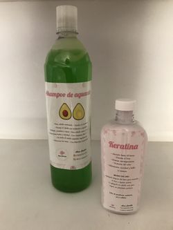 Shampoo artesanal aguacate 🥑 miel 🍯 o rampunzel