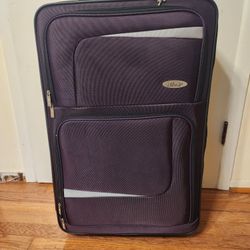 

Ultralite 8-Piece Expandable Luggage Set - Plum Purple