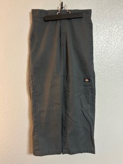 D Mens Dickies gray loose fit straight leg work pants size 30 X 30