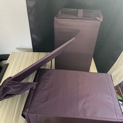 IKEA Purple Shoeboxes (collapsible)