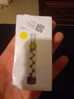 V12 Twisty glass blunt for herbs