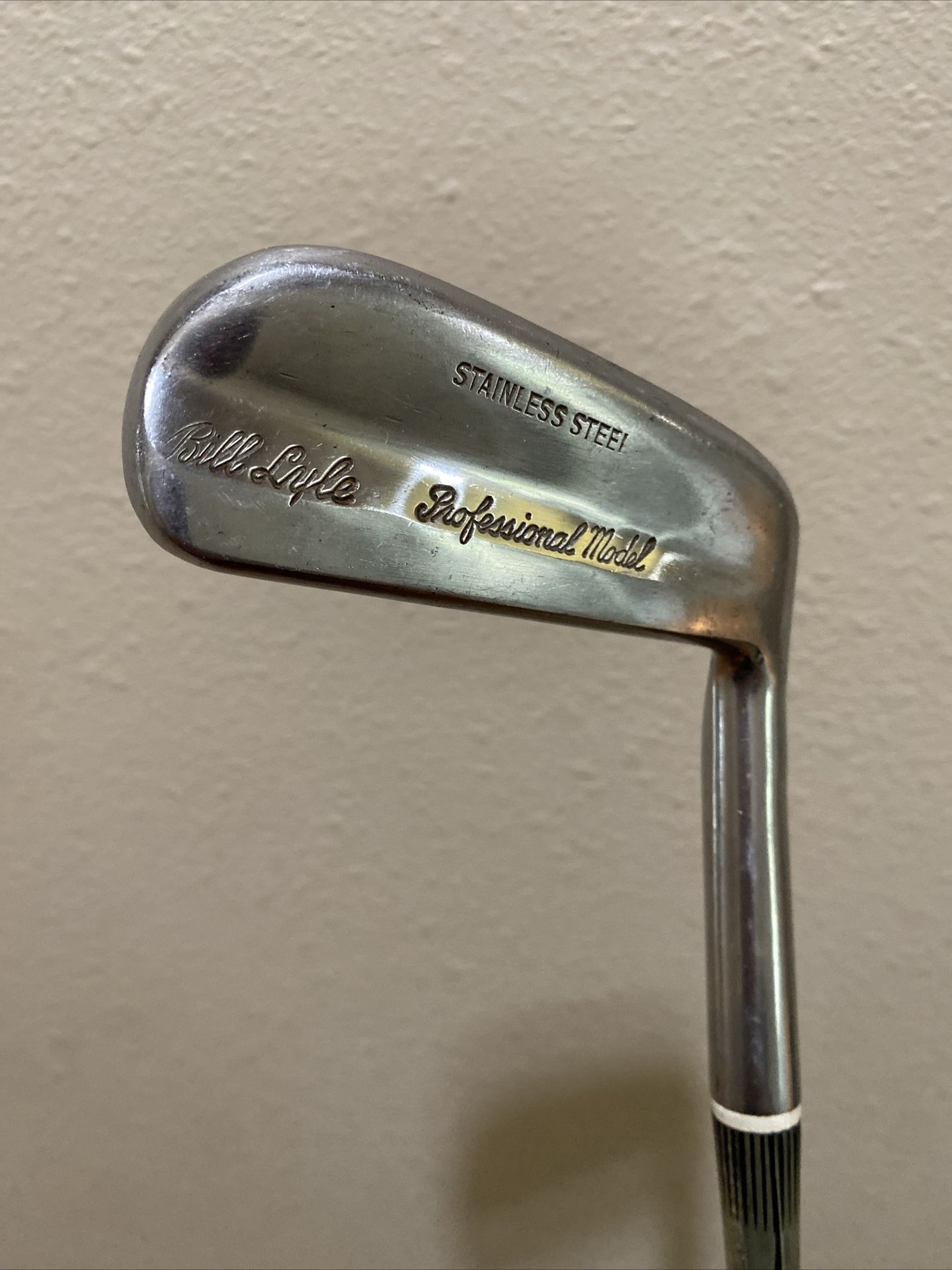 Vintage Bill Lyle Professional Model Putter Blade Golf Club