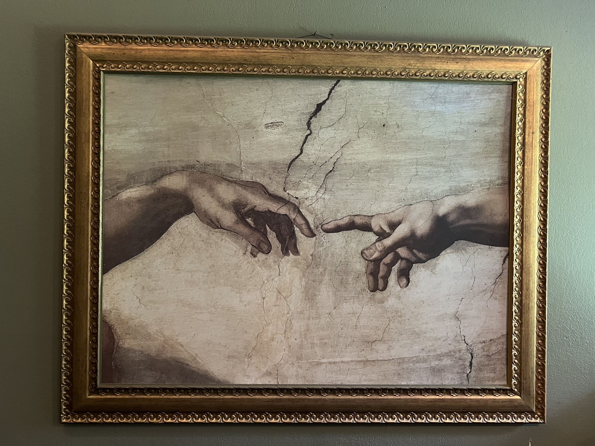 The Creation Of Adam Artwork