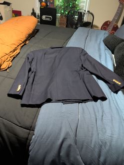 Ralph Lauren polo men Blazer medium navy blue _ gold buttons