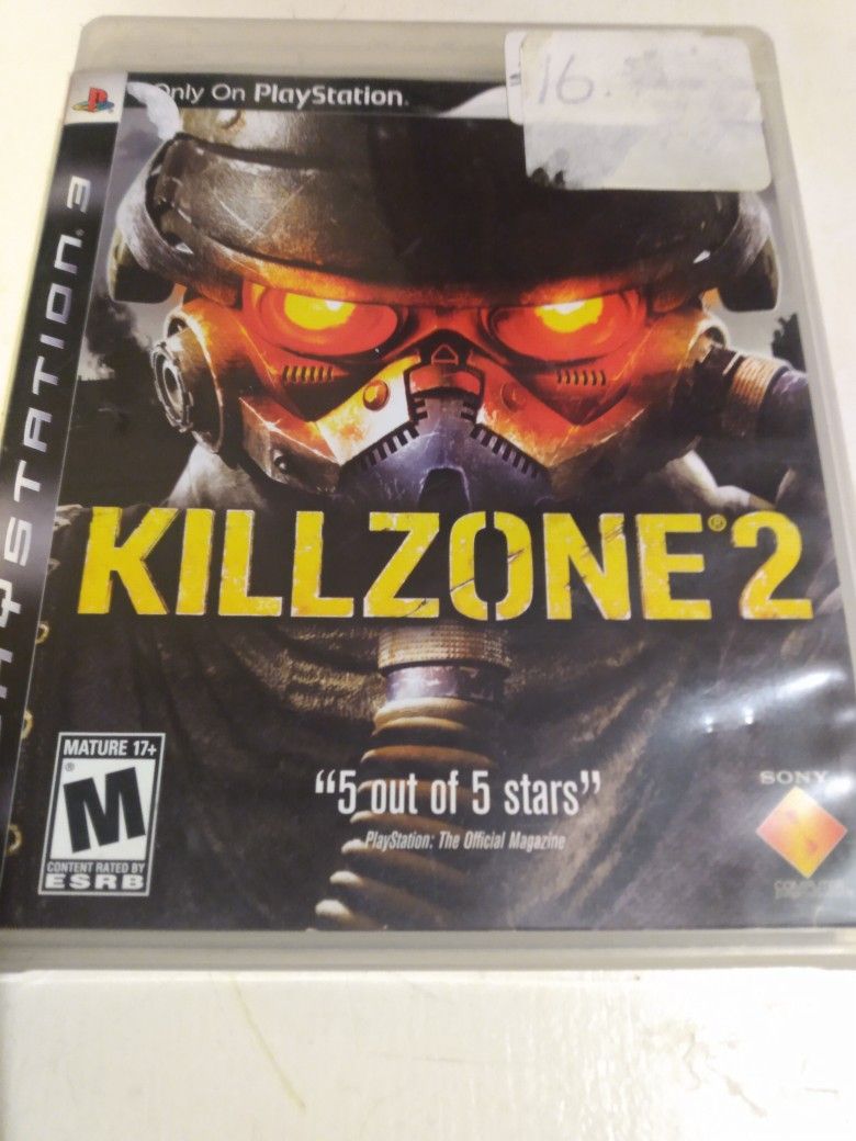 Vintage PlayStation 3 Kill Zone Game