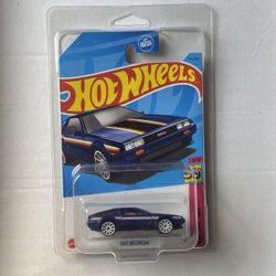 Hot Wheels DMC DeLorean HW The 80s Blue Classic Car New