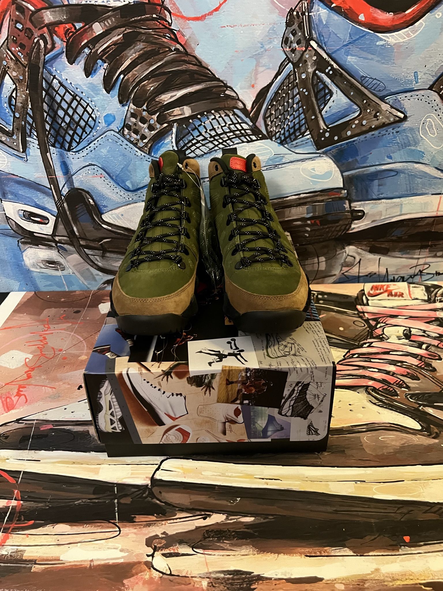 AUR JORDAN 9 RETRO BOOT NRG